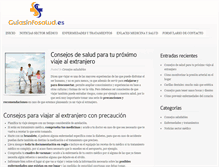 Tablet Screenshot of guiasinfosalud.es